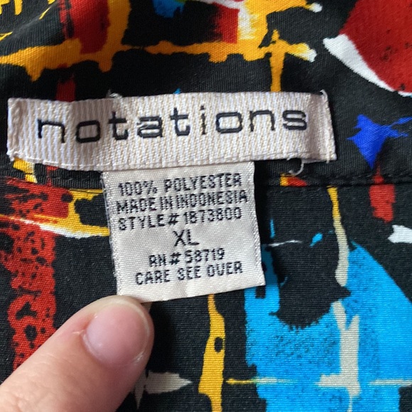 Multicolor button up - Picture 3 of 5